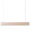 New Works Deckenleuchten-Audo Copenhagen Hashira Linear Pendelleuchte, Rohleinen