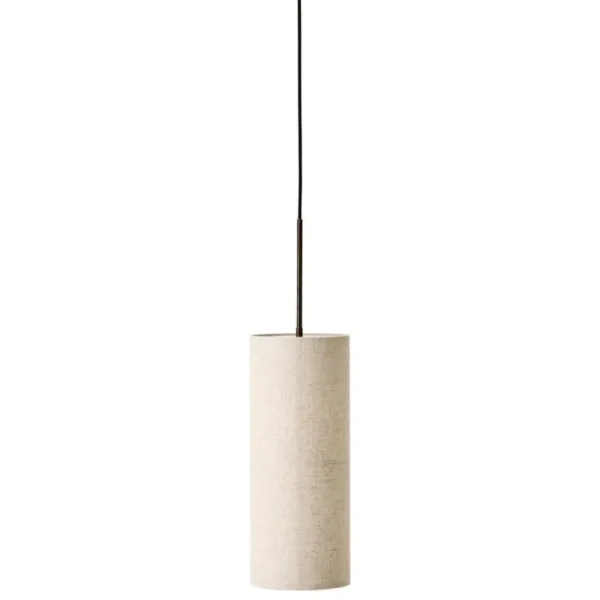 Marset Deckenleuchten-Audo Copenhagen Hashira Pendelleuchte, klein, Rohleinen
