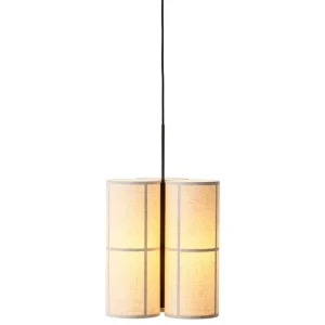 Marset Deckenleuchten-Audo Copenhagen Hashira Pendelleuchte, Cluster, klein, Rohleinen