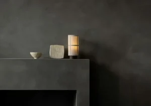 Artek Tischlampen | Tragbare Lampen-Audo Copenhagen Hashira Tischleuchte, tragbar, Rohleinen
