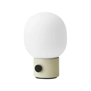 Flos Tischlampen | Tragbare Lampen-Audo Copenhagen JWDA Portable Tischleuchte, Alabasterweiß