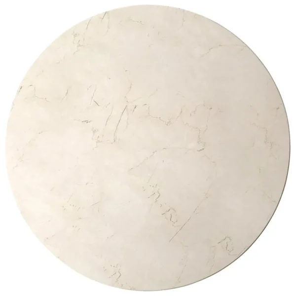 NORR11 Tische-Audo Copenhagen Marmorplatte für Androgyne Tisch, 65 cm, weiß