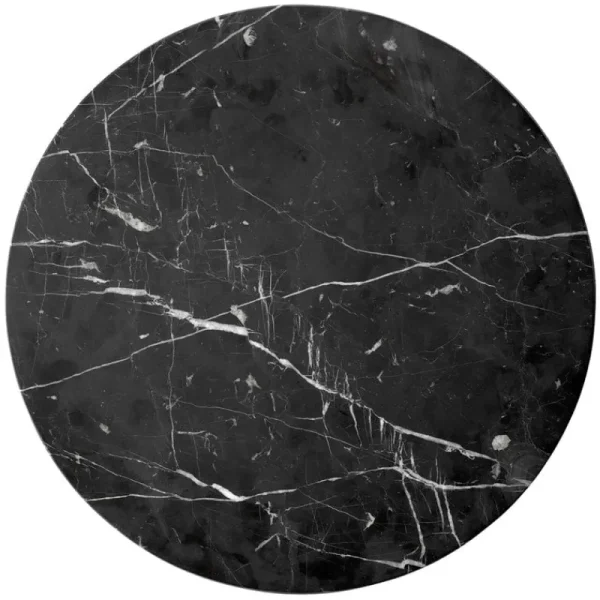 Audo Copenhagen Tische-Marmorplatte für Tisch Androgyne, schwarz