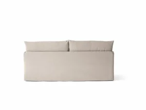 Audo Copenhagen Sofas Und Liegen-Offset 2-Sitzer Sofa mit losem Bezug, Hafer