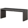 GUBI Tische-Audo Copenhagen Plinth Bridge Tisch, grauer Kendzo-Marmor