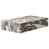 Audo Copenhagen Tische-Plinth Grand Tisch, Calacatta-Viola-Marmor