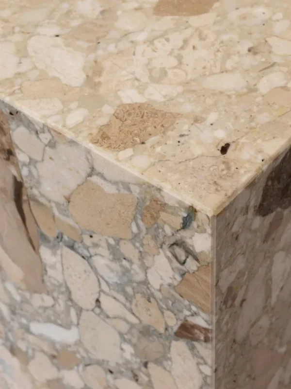 Magis Tische-Audo Copenhagen Plinth Grand Tisch, Kunis-Breccia-Marmor
