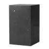 Audo Copenhagen Tische-Plinth Tisch, hoch, schwarzer Marquina Marmor