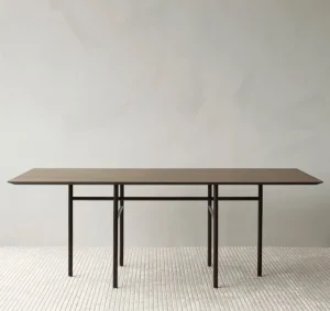 ferm LIVING Tische-Audo Copenhagen Snaregade Tisch, 200 x 90 cm, Eiche dunkel gebeizt