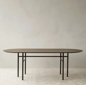 OX Denmarq Tische-Audo Copenhagen Snaregade Tisch, oval, 210 x 95 cm, Eiche dunkel gebeizt