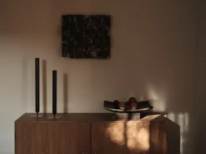 Audo Copenhagen Vasen-Stance Vase, 40 cm, brüniertes Messing