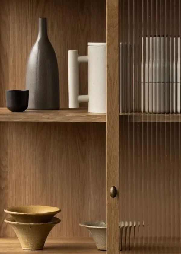 Audo Copenhagen Geschirr | Dekorationsgegenstände^Triptych Keramikschale, 15 cm, Cremeweiß