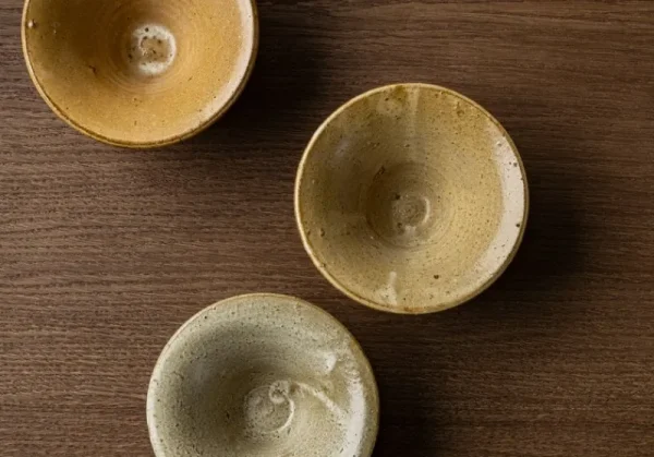 Audo Copenhagen Geschirr | Dekorationsgegenstände^Triptych Keramikschale, 15 cm, Cremeweiß