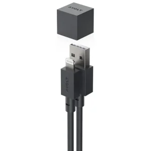 Avolt Unterhaltungselektronik^Cable 1 USB-Ladekabel, Stockholm-Schwarz