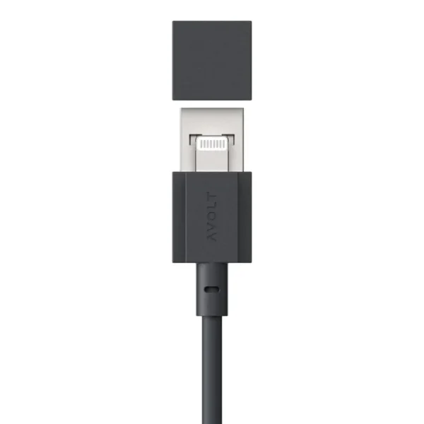 Avolt Unterhaltungselektronik^Cable 1 USB-Ladekabel, Stockholm-Schwarz