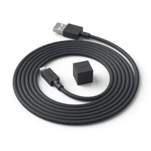 Avolt Unterhaltungselektronik^Cable 1 USB-Ladekabel, Stockholm-Schwarz