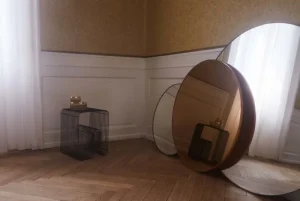 Nuori Spiegel-AYTM Spiegel Circum, 70 cm, bernsteinfarben