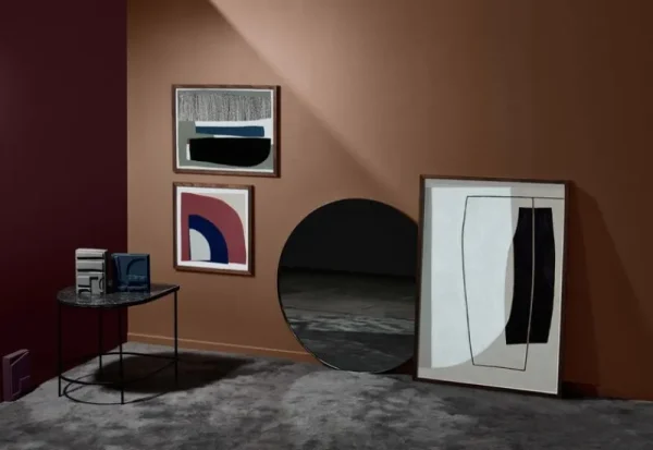 Montana Furniture Spiegel-AYTM Spiegel Circum, 90 cm, schwarz