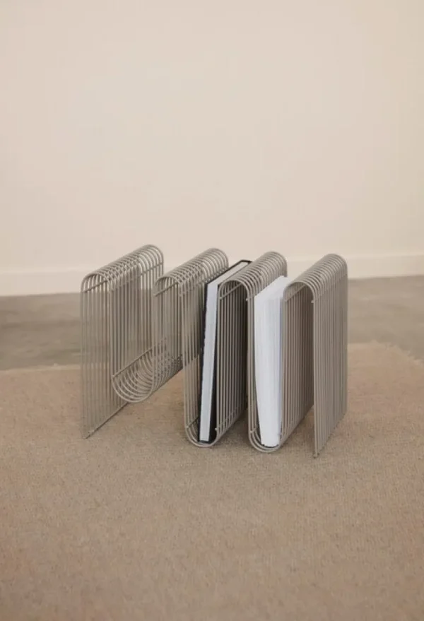 AYTM Zeitschriftenständer^Zeitschriftenhalter Curva, Taupe