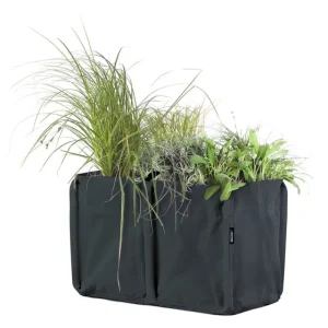 Bacsac Garten^Baclong 2 Stoffpflanzgefäß, 70 l, Schwarzgrau