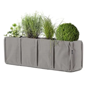 Bacsac Garten^Baclong 4 Stoffpflanzgefäß, 145 l, Taupe