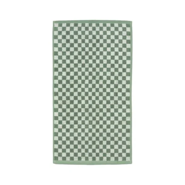 Baina Badezimmertextilien^Handtuch Josephine, 40 x 70 cm, Salbei - Kreide
