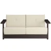 Bebu00f3 Objects Terrassenmöbel | Sofas Und Liegen^Bebó Objects Baba 2-Sitzer-Sofa, braune Esche - Cremeweiß