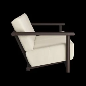 Bebu00f3 Objects Terrassenmöbel | Sofas Und Liegen^Bebó Objects Baba 2-Sitzer-Sofa, braune Esche - Cremeweiß