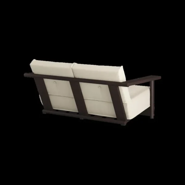 Bebu00f3 Objects Terrassenmöbel | Sofas Und Liegen^Bebó Objects Baba 2-Sitzer-Sofa, braune Esche - Cremeweiß
