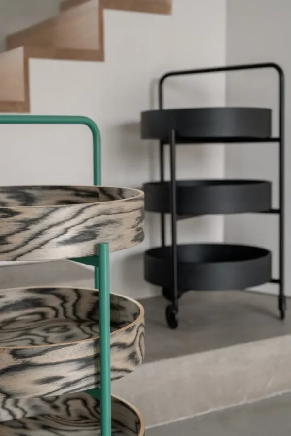 ferm LIVING Tische-Bebó Objects Trifle Wagen, Schwarz