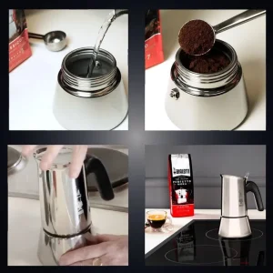 Bialetti Karaffen Und Krüge^Venus Espressokanne für Induktionsherd, 10 Tassen