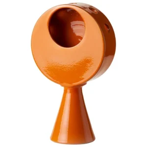 Bitossi Kunstgegenstände | Vasen^Clock Vase, 40 cm, orange