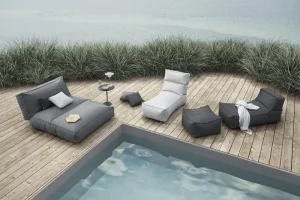 Blomus Terrassenmöbel^Stay Pouf, Kohleschwarz