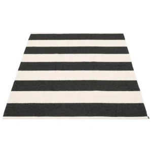 Finnish Design Shop Outdoor-textilien^Bob Teppich, 140 x 180 cm, Schwarz - Vanille