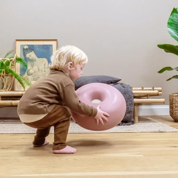 Kinder bObles Spielzeug | Möbel Für Das Kinderzimmer^Donut, klein, Blassrosa