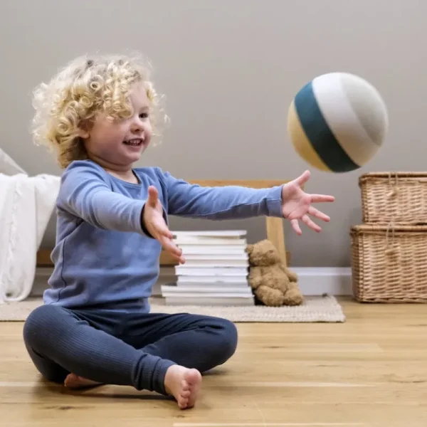 Kinder bObles Spielzeug^Schaumstoffball Set, Ozeanblau