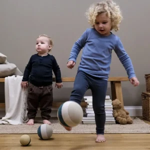 Kinder bObles Spielzeug^Schaumstoffball Set, Ozeanblau