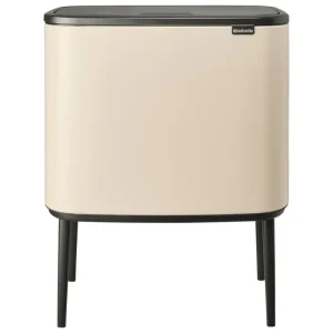 Brabantia Papierkörbe & Recycling-behälter | Abfalleimer^Bo Touch Bin 11 + 23 l, Soft Beige