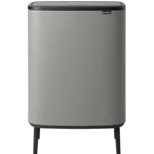 Brabantia Papierkörbe & Recycling-behälter | Abfalleimer^Bo Touch Bin Hi Mülleimer, 60 l, Sense of Luxury, Grau