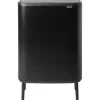 Brabantia Papierkörbe & Recycling-behälter | Abfalleimer^Bo Touch Bin Hi, 2 x 30 l, schwarz