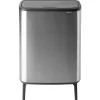 Brabantia Papierkörbe & Recycling-behälter | Abfalleimer^Bo Touch Bin Hi Mülleimer, 60 l, Stahl matt