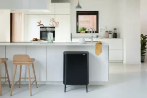 Brabantia Papierkörbe & Recycling-behälter | Abfalleimer^Bo Touch Bin Hi Mülleimer, 60 l, Schwarz