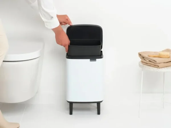 Brabantia Papierkörbe & Recycling-behälter | Abfalleimer^Bo Waste Bin Hi, 7 l, Weiß