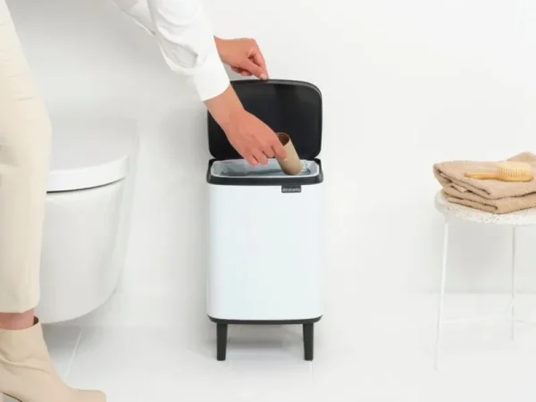 Brabantia Papierkörbe & Recycling-behälter | Abfalleimer^Bo Waste Bin Hi, 7 l, Weiß