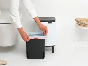 Brabantia Papierkörbe & Recycling-behälter | Abfalleimer^Bo Waste Bin Hi, 7 l, Weiß