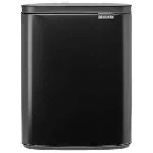 Brabantia Papierkörbe & Recycling-behälter | Abfalleimer^Bo Waste Bin, 12 l, Mattschwarz