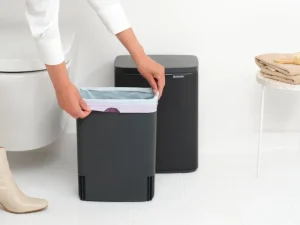 Brabantia Papierkörbe & Recycling-behälter | Abfalleimer^Bo Waste Bin, 12 l, Mattschwarz