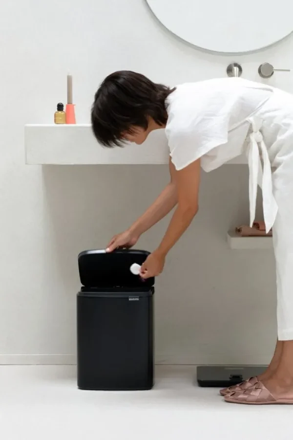 Brabantia Papierkörbe & Recycling-behälter | Abfalleimer^Bo Waste Bin, 12 l, Mattschwarz