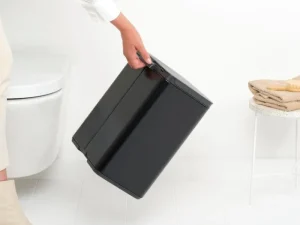 Brabantia Papierkörbe & Recycling-behälter | Abfalleimer^Bo Waste Bin, 12 l, Mattschwarz