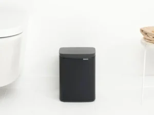 Brabantia Papierkörbe & Recycling-behälter | Abfalleimer^Bo Waste Bin, 4 l, Mattschwarz